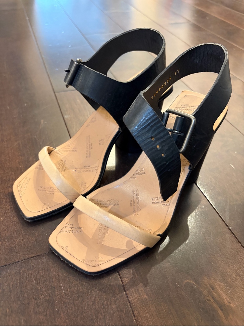 Maison Margiela Block Heel Sandals